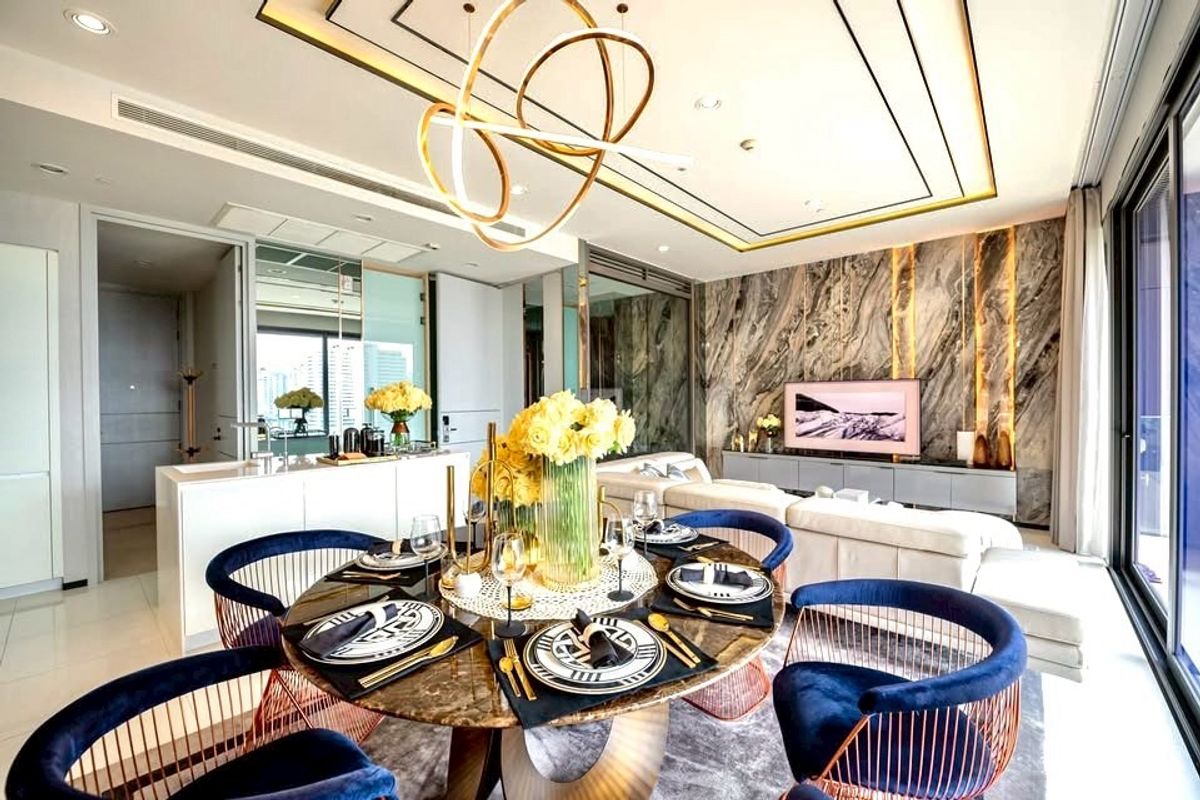 ให้เช่าคอนโดสุขุมวิท อโศก ทองหล่อ : Vittorio Sukhumvit 39 (For Rent ) 2 Bed 3 Bath. 137 sqm. *Rent 160,000 THB per month CODE0278