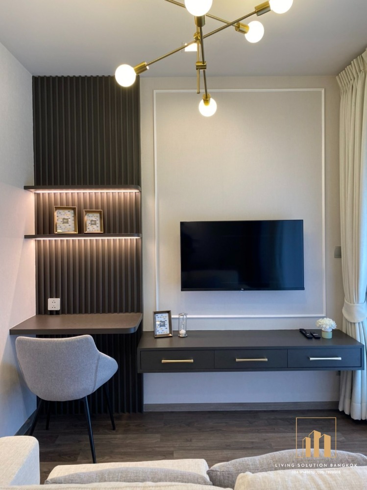 For RentCondoLadprao, Central Ladprao : 🍃1 BED, simple, elegant, looks expensive, quick release only 23K ☎️084-9143813 (You can see the room every day)