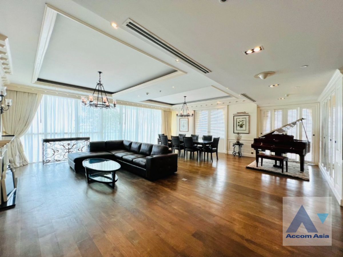 For RentCondoRama3 (Riverside),Satupadit : 🔼AccomA🔽  Big Balcony, Penthouse 3 Bedrooms Condominium for Rent in Rama 3, Bangkok near BRT Wat Dan at The Pano (AA43938)
