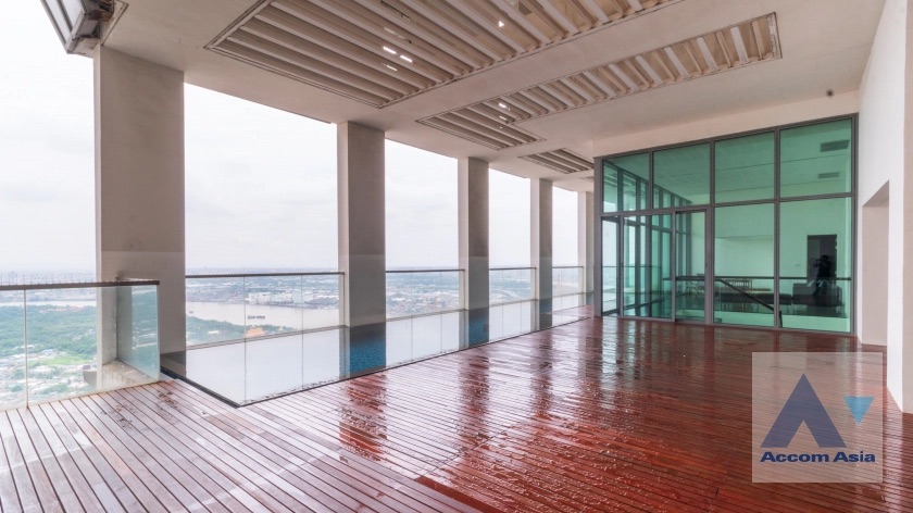 For RentCondoRama3 (Riverside),Satupadit : 🔼🔽AccomA Triplex, Penthouse | 4 Bedrooms Condominium for Rent in Sathorn BRT Wat Dan at The Pano