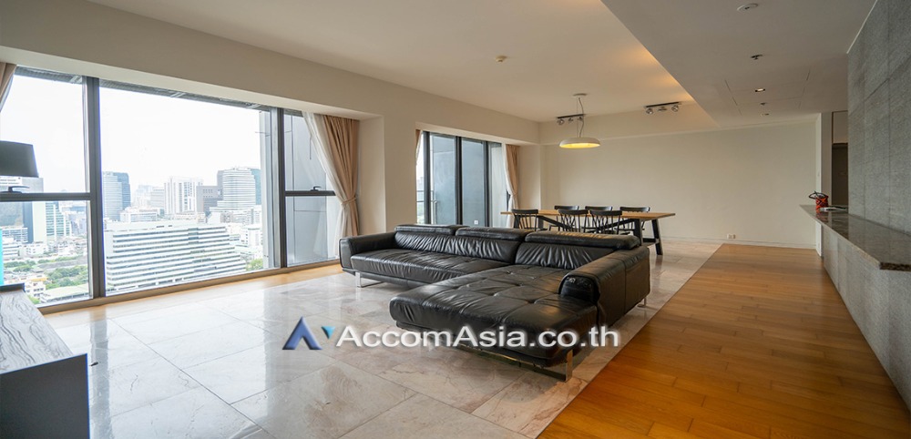 ให้เช่าคอนโดสาทร นราธิวาส : 🔼AccomA🔽 3 Beds Condominium for Rent in Sathorn, BTS Chong Nonsi & MRT Lumphini at The Met Sathorn