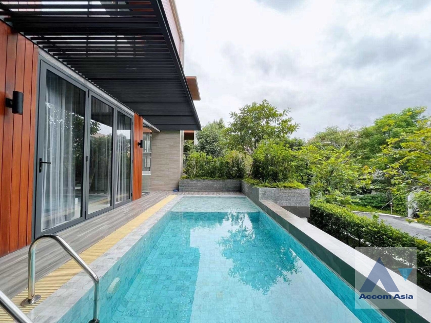 For RentHouseSathorn, Narathiwat : 🔼AccomA🔽 Private Swimming Pool | 4 Beds  House for Rent in Sathorn BTS Sala Daeng - MRT Khlong Toei at Anina Villa Sathorn-Yenakart