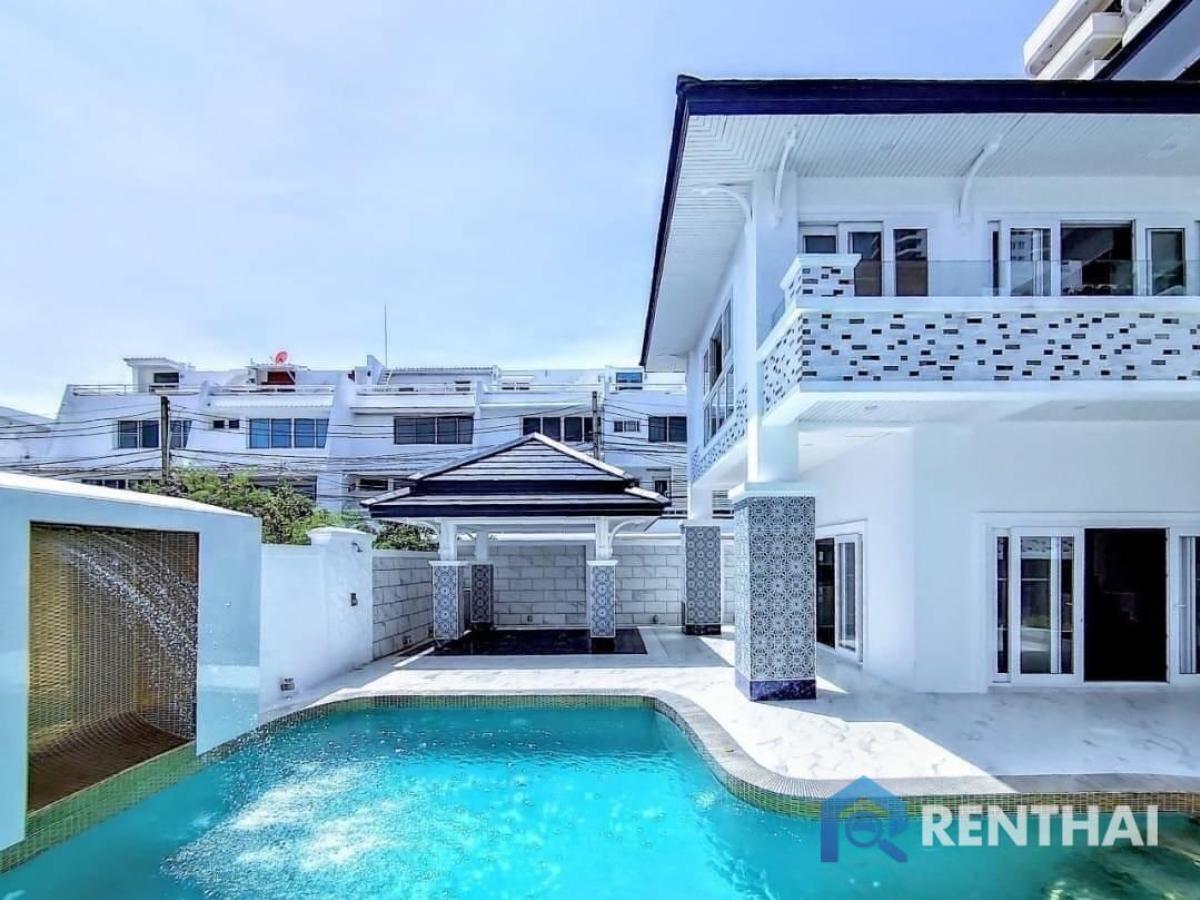 For SaleHousePattaya, Bangsaen, Chonburi : For sale house 4 bedrooms at Na Jomtien