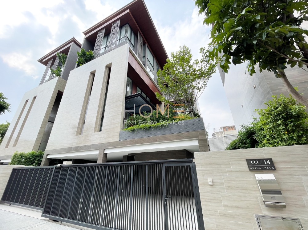 ขายบ้านสาทร นราธิวาส : ใกล้ นานาชาติ garden เพียง 800 เมตร !! 👉 อานีน่า วิลล่า สาทร - เย็นอากาศ / 5 ห้องนอน (ขาย), Anina Villa Sathorn - Yenakart / 5 Bedrooms (SALE) DO166