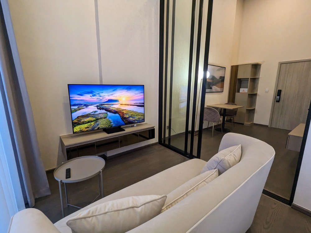 ให้เช่าคอนโดราชเทวี พญาไท : Park Origin Ratchathewi【𝐑𝐄𝐍𝐓】🔥ห้อง Duplex เพดานสูง ตกแต่งหรูหรา เฟอร์ครบ ชั้นสูง วิวใจกลางเมือง ใกล้ BTS! 🔥 ติดต่อไลน์ไอดี: @hacondo