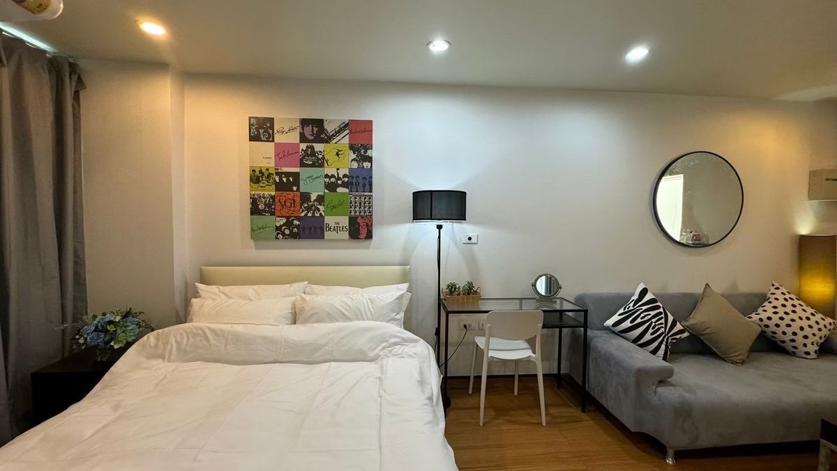ให้เช่าคอนโดโชคชัย4 ลาดพร้าว71 : (ว่าง 30 มิย 68)ให้เช่า  the pulse ladprao 44   ชั้น8
