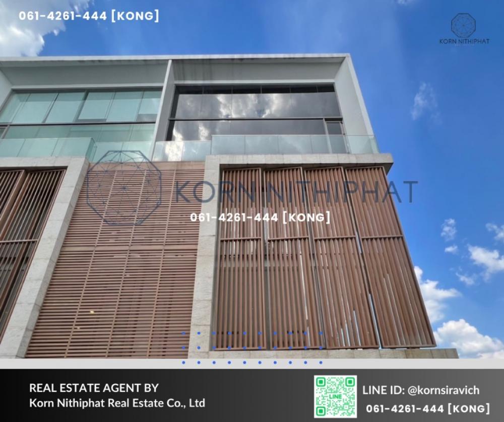 For RentHome OfficeRatchadapisek, Huaikwang, Suttisan : Home Office @Ratchada for rent, Business Penthouse style, has a passenger elevator, parking for 4-6 cars, can register a company.