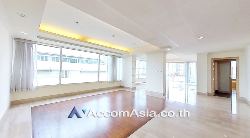 ให้เช่าคอนโดวิทยุ ชิดลม หลังสวน : 🔼AccomA🔽 (✅VDO TOUR) 4 Beds Condominium for Rent in Ploenchit, BTS Ratchadamri at Baan Ratchadamri