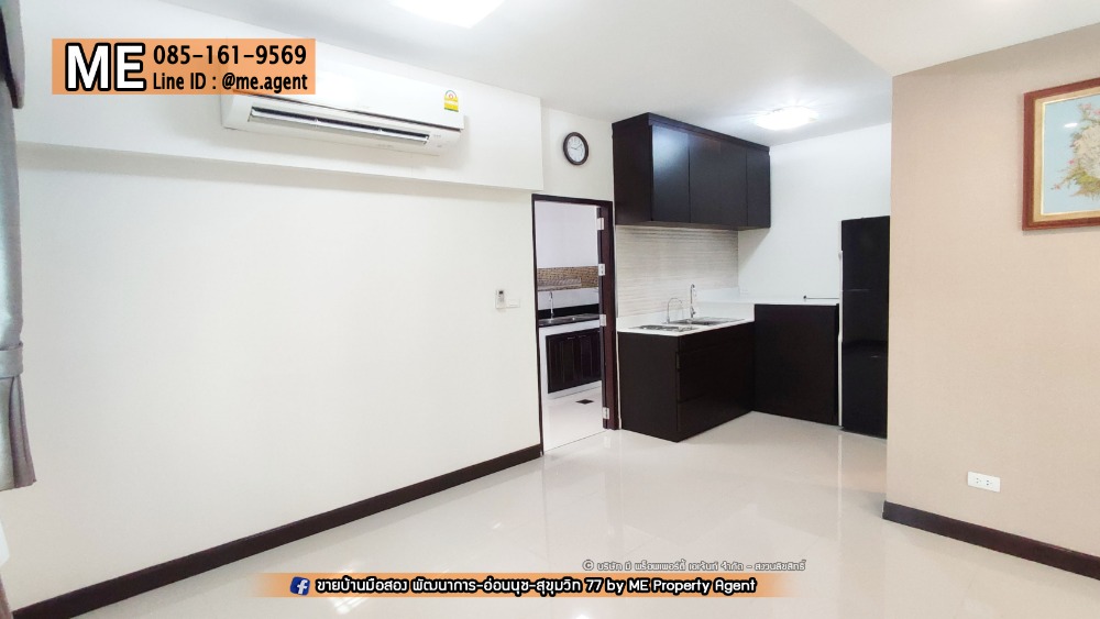 ให้เช่าบ้านพัฒนาการ ศรีนครินทร์ : ให้เช่า พฤกษาวิลล์ 73 พัฒนาการ ทาวน์เฮ้าส์ 2 ชั้น  หลังมุม  Built in สวย ใกล้ทองหล่อ - ใกล้  BTS  อ่อนนุช  โทร 064-954-9619 (RTA23-21)