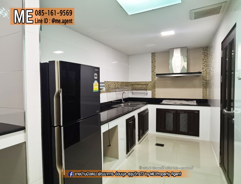 ให้เช่าบ้านพัฒนาการ ศรีนครินทร์ : ให้เช่า พฤกษาวิลล์ 73 พัฒนาการ ทาวน์เฮ้าส์ 2 ชั้น  หลังมุม  Built in สวย ใกล้ทองหล่อ - ใกล้  BTS  อ่อนนุช  โทร 064-954-9619 (RTA23-21)