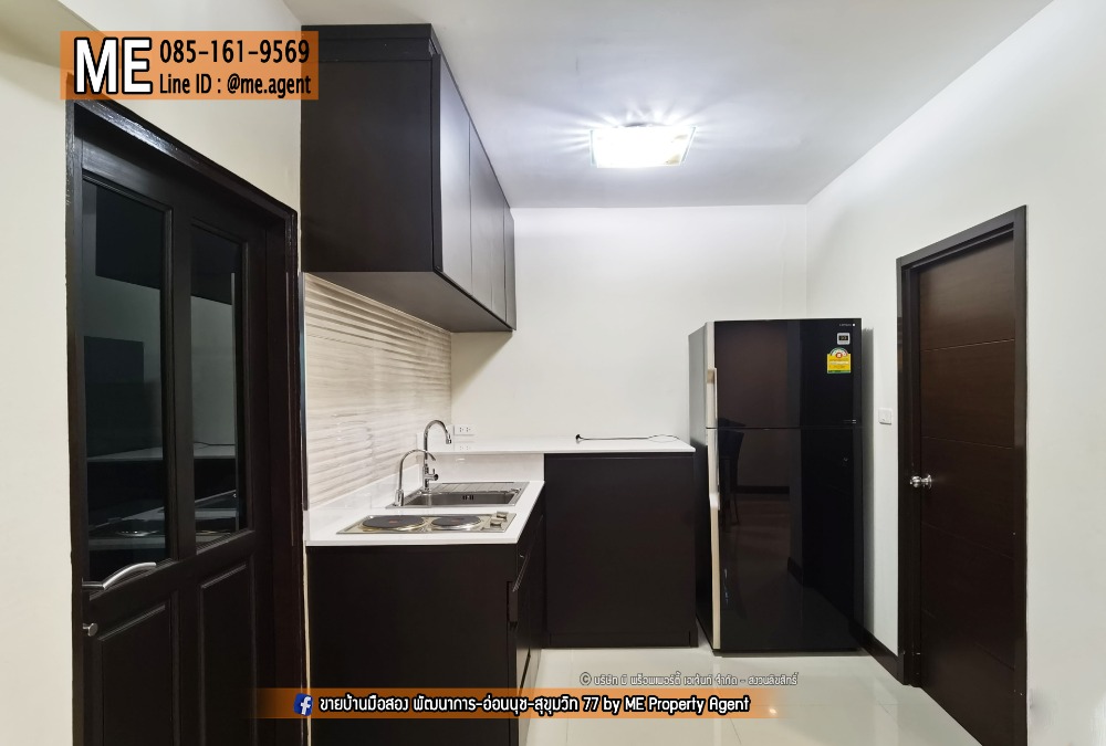 ให้เช่าบ้านพัฒนาการ ศรีนครินทร์ : ให้เช่า พฤกษาวิลล์ 73 พัฒนาการ ทาวน์เฮ้าส์ 2 ชั้น  หลังมุม  Built in สวย ใกล้ทองหล่อ - ใกล้  BTS  อ่อนนุช  โทร 064-954-9619 (RTA23-21)