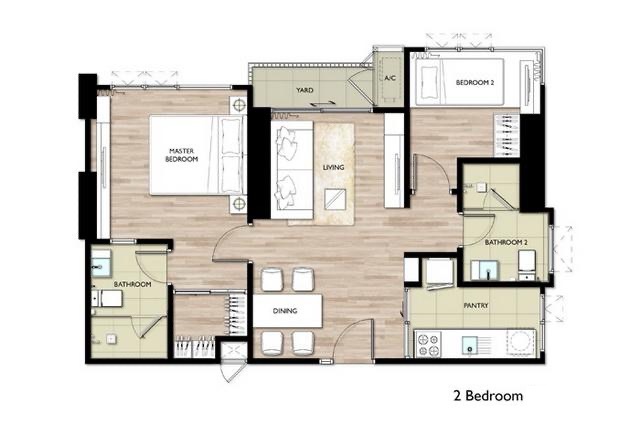 ขายคอนโดสาทร นราธิวาส : 🔥🔥ขายห้องโครงการ 𝐓𝐡𝐞 𝐑𝐨𝐨𝐦 𝐒𝐚𝐭𝐡𝐨𝐫𝐧 𝐒𝐭.𝐋𝐨𝐮𝐢𝐬 2Bed 2Bath พร้อมเฟอร์นิเจอร์และเครื่องใช้ไฟฟ้า- Corner Room  , Price 9.59MB Tel. 0959415999