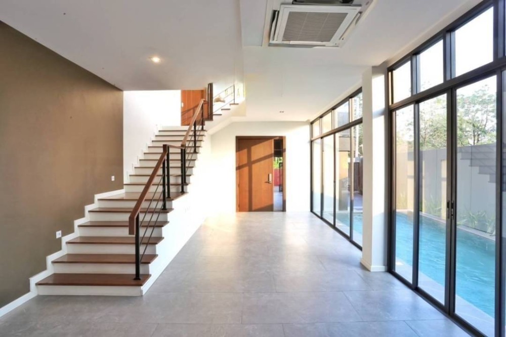 For SaleHouseRama 2, Bang Khun Thian : 3-story detached house for sale, Rama 2, Soi Wat Yai Rom, MANGROVE VILLA