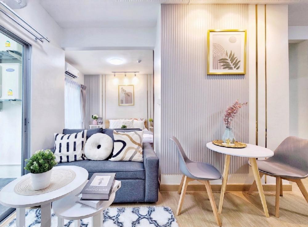 ขายคอนโดอ่อนนุช อุดมสุข : ห้องสวย วิวสระ กั้นห้องเหมือนอยู่รีสอร์ทกลางกรุงเลย 35 sqm aspace สุขุมวิท 77