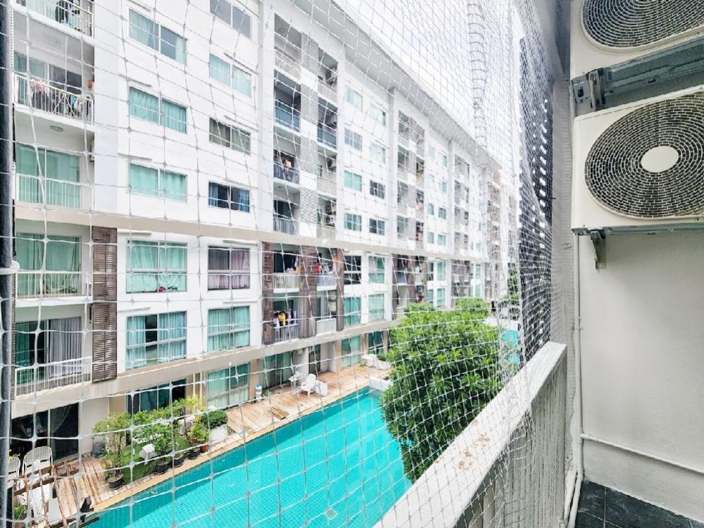 ขายคอนโดอ่อนนุช อุดมสุข : ห้องสวย วิวสระ กั้นห้องเหมือนอยู่รีสอร์ทกลางกรุงเลย 35 sqm aspace สุขุมวิท 77