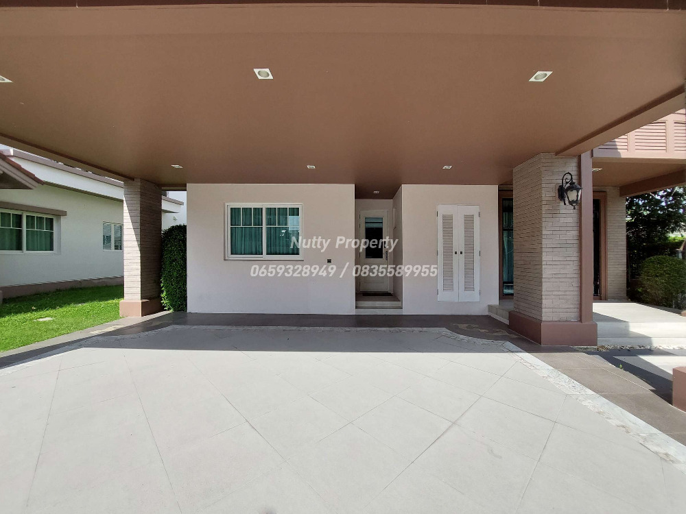 For SaleHouseBangna, Bearing, Lasalle : For Sale Nantawan Bangna Km.7, corner plot 94 square wah.