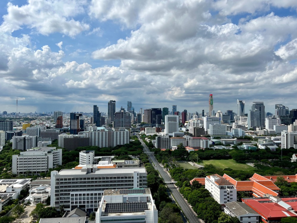 ให้เช่าคอนโดสยาม จุฬา สามย่าน : Triple Y Residence【𝐑𝐄𝐍𝐓】🔥ห้องเตียงคู่ สำหรับคนมาเป็นคู่! ตกแต่งสวย โปร่ง สว่าง เฟอร์พร้อมสำหรับ 2 คน วิวดี ขั้นสูง พร้อมเข้าอยู่!!🔥 ติดต่อไลน์ไอดี: @hacondo