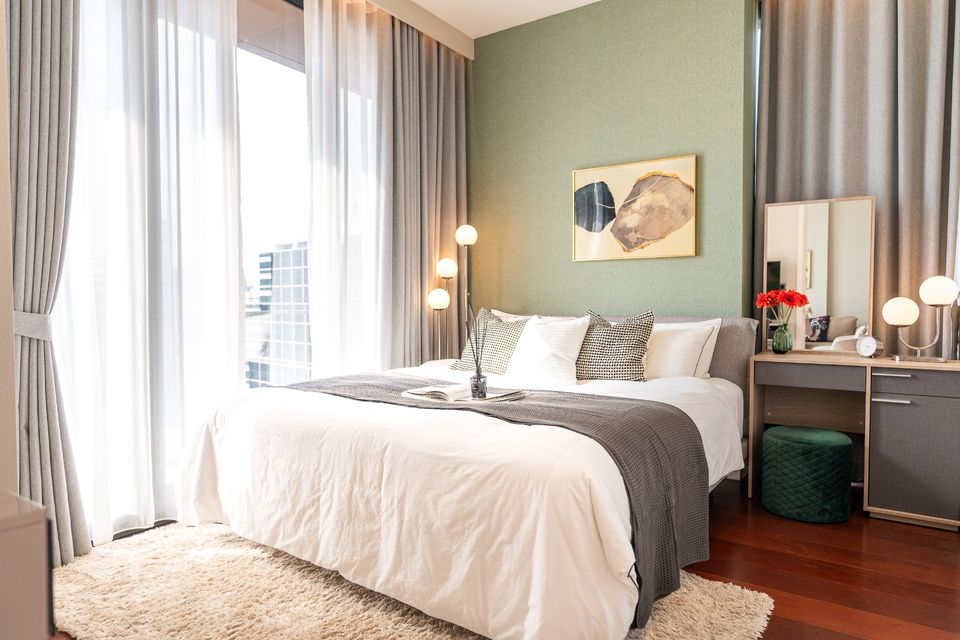 For RentCondoSukhumvit, Asoke, Thonglor : For rent condo 2bed 2bath Khun BY YOO Thong Lor Super Luxury fully furnished Near BTS Thonglor, St Andrews