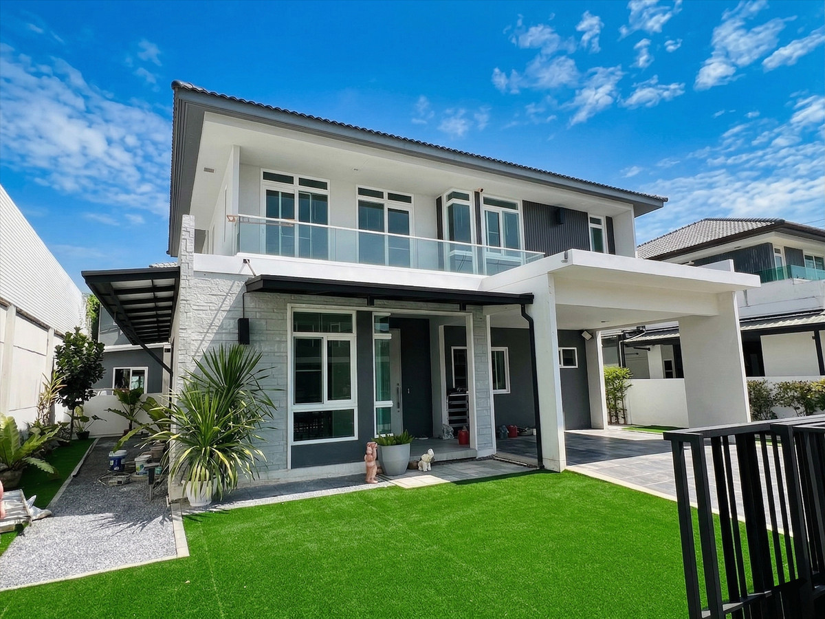 ขายบ้านบางนา แบริ่ง ลาซาล : ขายบ้านเดี่ยวใกล้เมกาบางนา มัณฑนา 2 บางนา กม.7 ใกล้สโมสร พร้อมเข้าอยู่