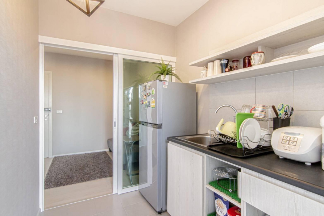 For SaleCondoThaphra, Talat Phlu, Wutthakat : Condo for sale: Aspire Sathorn-Tha Phra, 30 sq m., 24th floor, next to BTS Talat Phlu.