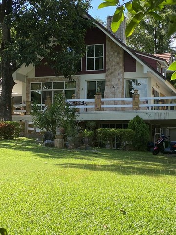 For SaleLandPak Chong KhaoYai : Land for sale, house in Khao Yai area, area 2 rai near Wat Heew Pla Kang, red garuda title deed land.