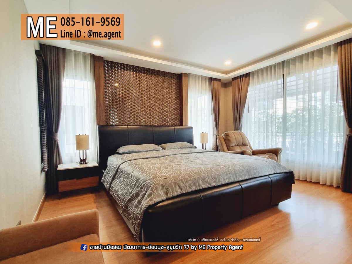 For RentHousePattanakan, Srinakarin : For Rent / For rent The Plant Elite Pattanakarn 38, detached house, 5 bedrooms, with built-in decorations, near Thonglor - Ekkamai - New Phetchaburi, call 064-954-9619 (RBL11-53)