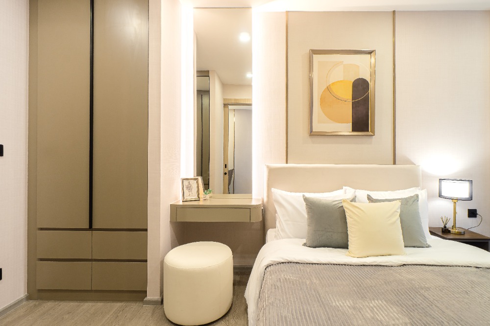 ให้เช่าคอนโดสยาม จุฬา สามย่าน : Cooper Siam【𝐑𝐄𝐍𝐓】🔥ห้องมินิมอล ตกแต่งโทนขาวครีม ดูอบอุ่น สบายตา ของใช้มีแบบครบครัน 🔥 ติดต่อไลน์ไอดี: @hacondo