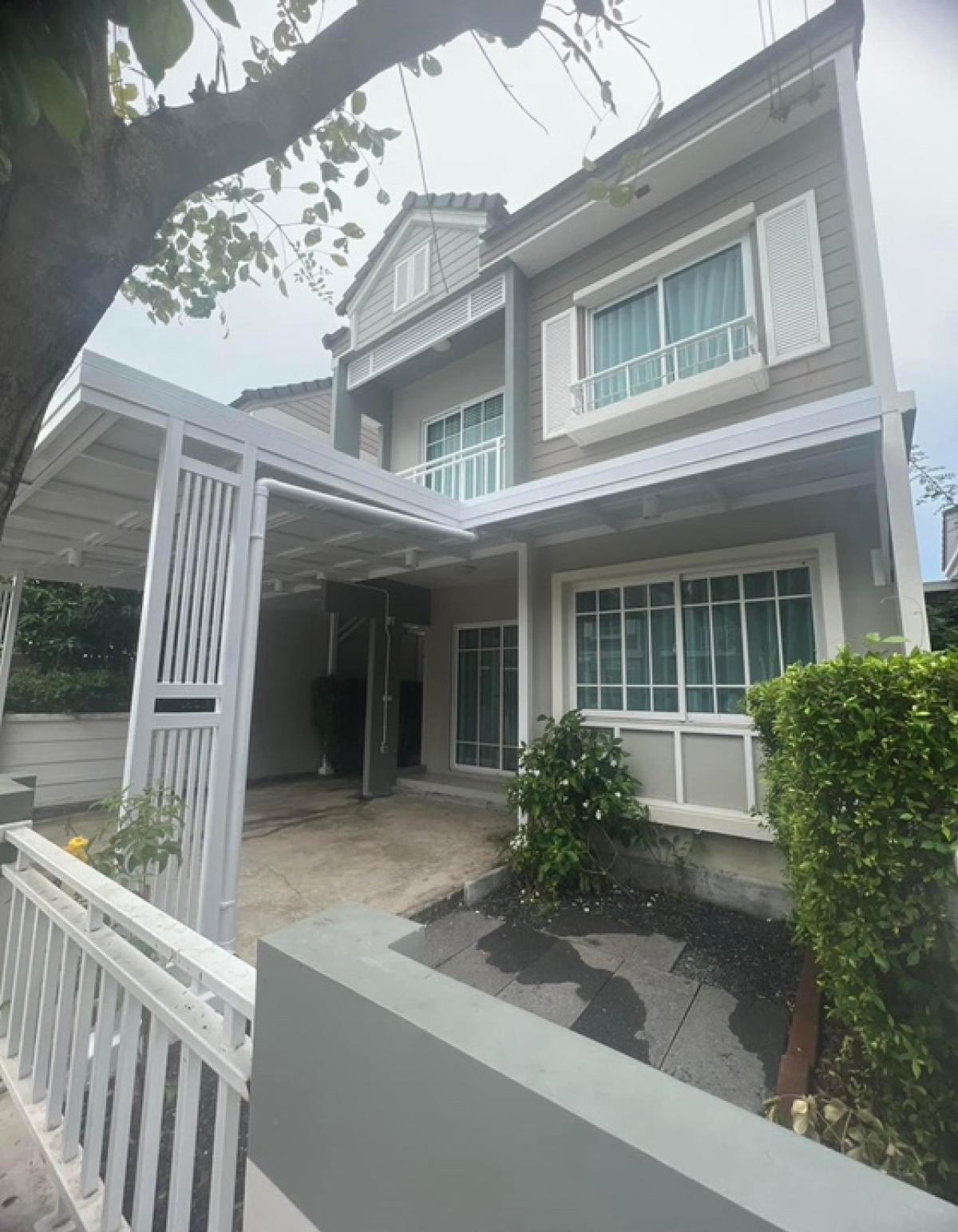 For RentTownhomeSamut Prakan,Samrong : House for rent, The Village 3, Bangna Trad Km.10.