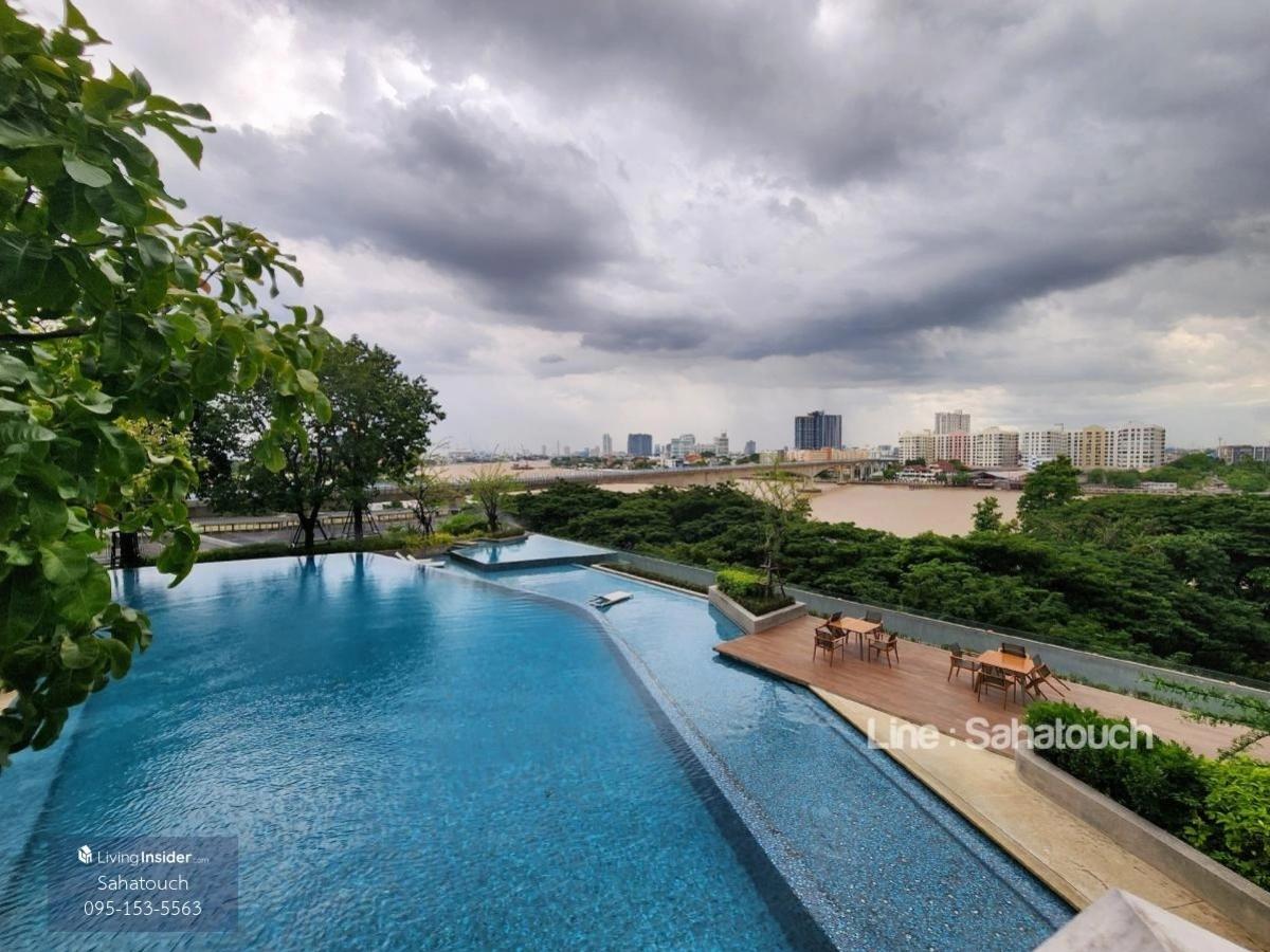 ขายคอนโดบางซื่อ วงศ์สว่าง เตาปูน : 🔥For sale🔥 333 Riverside (333 Riverside),⭐ River view 2 Bed 2Bath​ 86sqm🌞