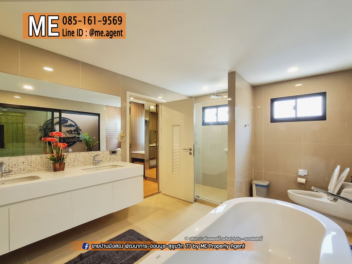 For RentHousePattanakan, Srinakarin : For Rent / For rent The Plant Elite Pattanakarn 38, detached house, 5 bedrooms, with built-in decorations, near Thonglor - Ekkamai - New Phetchaburi, call 064-954-9619 (RBL11-53)