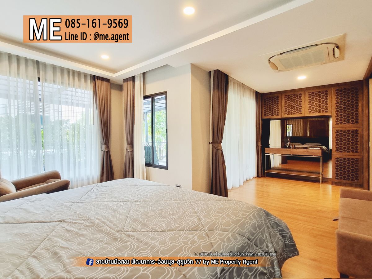 For RentHousePattanakan, Srinakarin : For Rent / For rent The Plant Elite Pattanakarn 38, detached house, 5 bedrooms, with built-in decorations, near Thonglor - Ekkamai - New Phetchaburi, call 064-954-9619 (RBL11-53)