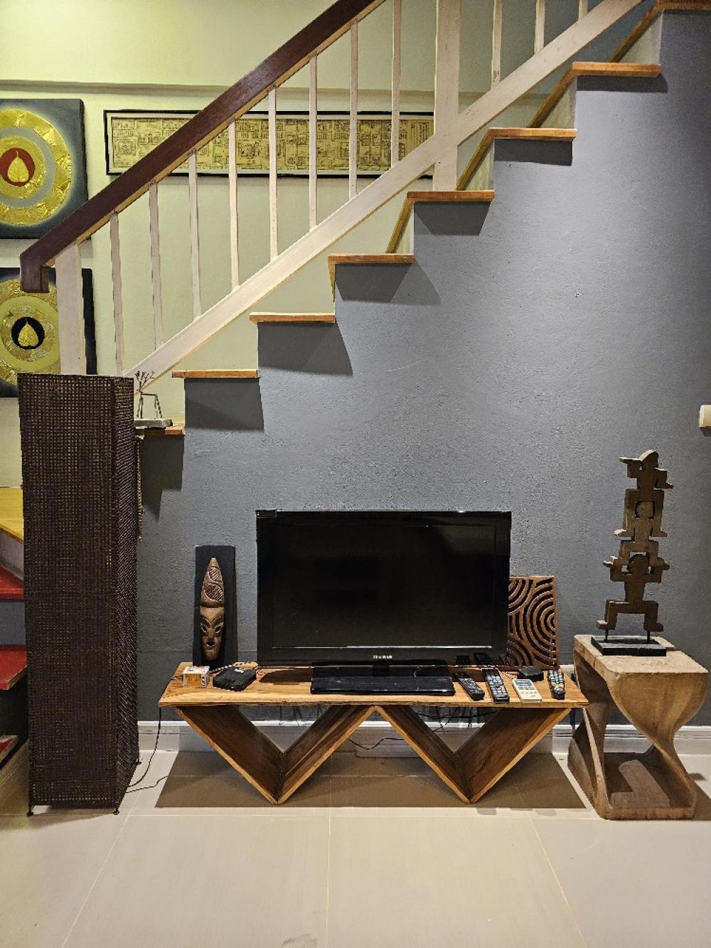 ให้เช่าทาวน์โฮมลาดพร้าว101 แฮปปี้แลนด์ : 🚩For Rent : Townplus Ladphrao 101 / 🐱 Allowed small pets / 2 Bed, 3 Bath / 27,000.-