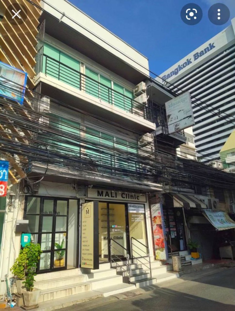 For SaleShop HouseSilom, Saladaeng, Bangrak : Commercial building Silom Soi 3 / (SALE WITH TENENT) DO200