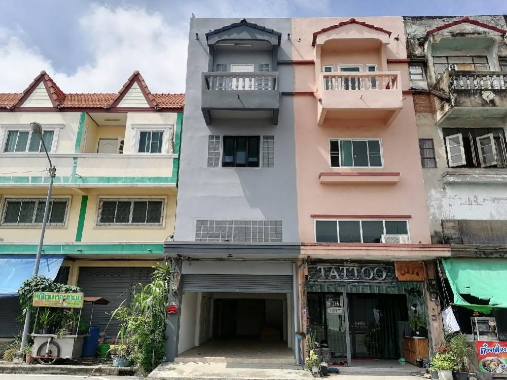 ขายอาคารพาณิชย์บางแค เพชรเกษม : อาคารพาณิชย์ 3.5ชั้น ซ.เพชรเกษม87 รีโนเวทใหม่หมดทั้งหลังย่านค้าขาย ทำเลดี ต.อ้อมน้อย กระทุ่มแบน จ.สมุทรสาคร