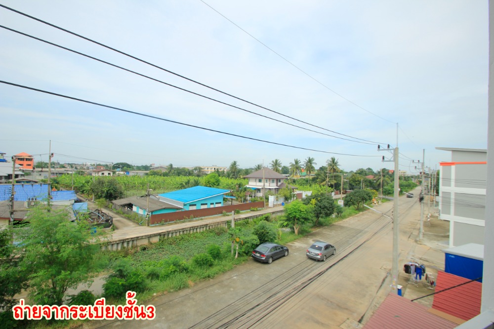 For SaleShop HouseMahachai Samut Sakhon : New Phutthasakhon Sai 4 commercial building, Phra Pin 12, trading, office, main road, 3 floors, corner room, beginning of the project, new room, never lived in (there are 3 adjacent rooms to choose from))