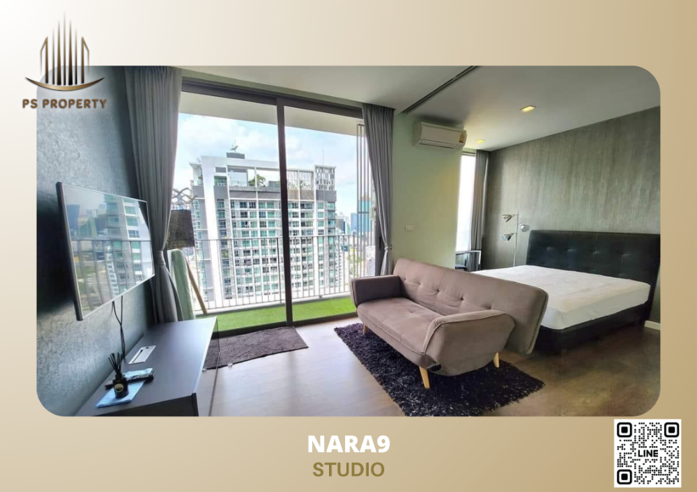 ให้เช่าคอนโดสาทร นราธิวาส : ให้เช่า 📌Nara9  📌คอนโด หรูสไตล์ Luxury Modern Contemporary ทำเลใจกลางสาทร-นราธิวาส  🚝 ใกล้ BTS ช่องนนทรี
