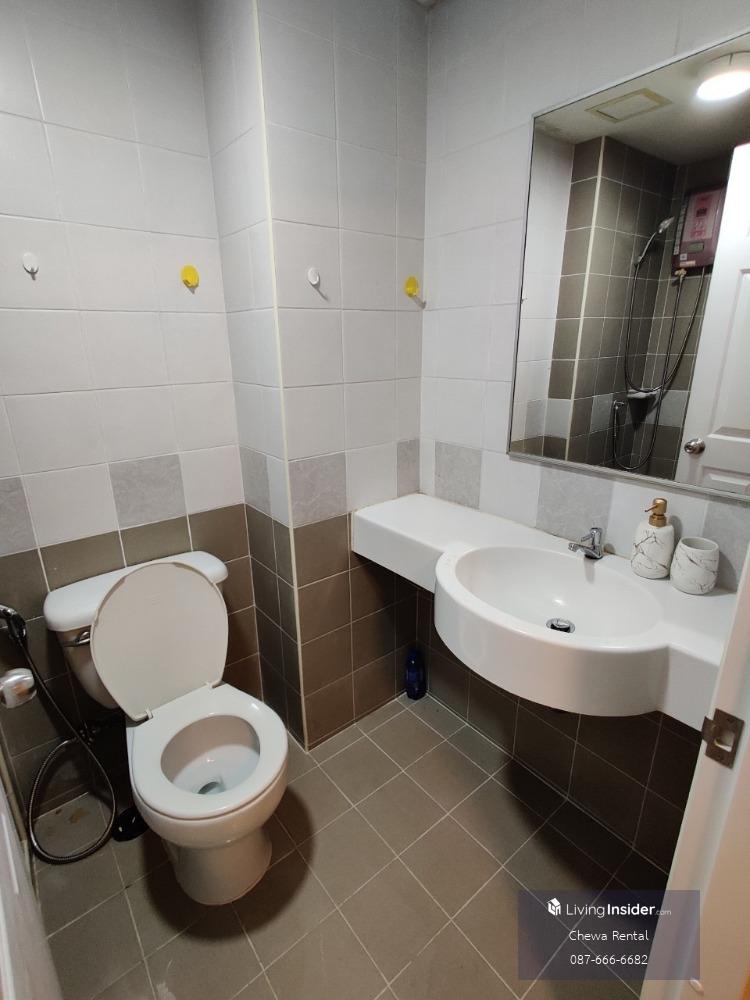 For SaleCondoRamkhamhaeng, Hua Mak : Condo for rent | Lumpini Condo Town Bodindecha-Ramkhamhaeng | Building D No. 122/2 | 1st floor, size 28 sq m. 1 Bedroom