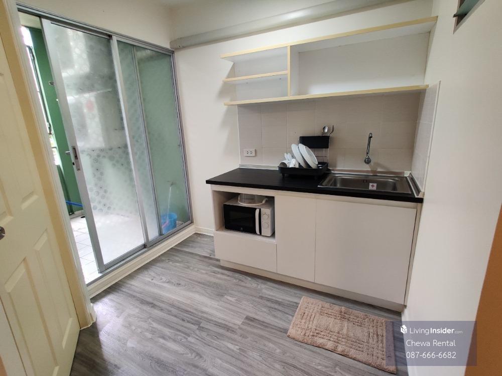 For SaleCondoRamkhamhaeng, Hua Mak : Condo for rent | Lumpini Condo Town Bodindecha-Ramkhamhaeng | Building D No. 122/2 | 1st floor, size 28 sq m. 1 Bedroom