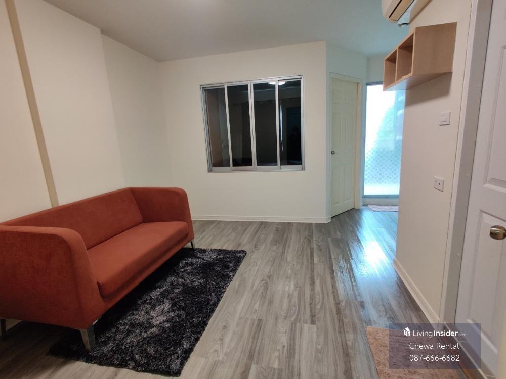 For SaleCondoRamkhamhaeng, Hua Mak : Condo for rent | Lumpini Condo Town Bodindecha-Ramkhamhaeng | Building D No. 122/2 | 1st floor, size 28 sq m. 1 Bedroom