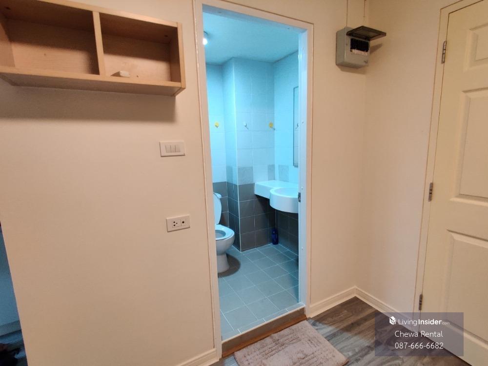 For SaleCondoRamkhamhaeng, Hua Mak : Condo for rent | Lumpini Condo Town Bodindecha-Ramkhamhaeng | Building D No. 122/2 | 1st floor, size 28 sq m. 1 Bedroom