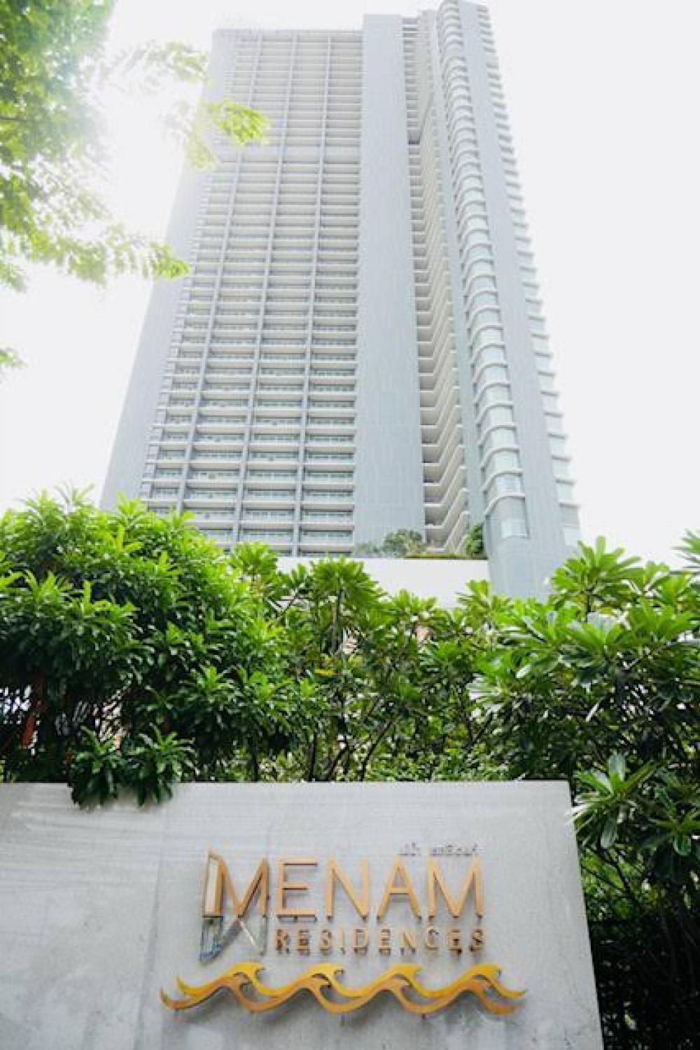 For RentCondoSathorn, Narathiwat : For rent | Menam Residences 3 bedroom 2 bathroom 122 sqm 