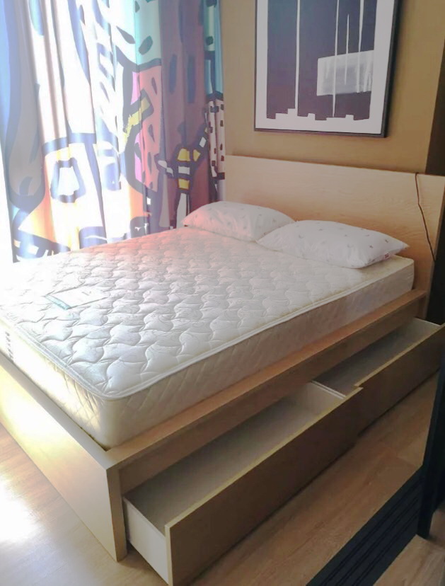 ขายคอนโดพระราม 9 เพชรบุรีตัดใหม่ RCA : S-TBGR157  ขายคอนโด เดอะเบส การ์เด้น-พระราม9, ชั้น 20 แต่งครบ 31 ตรม. 3.19 ล้าน 064-959-8900