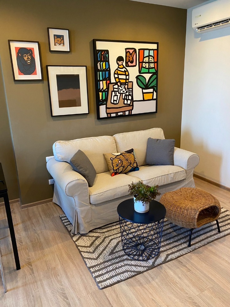 ขายคอนโดพระราม 9 เพชรบุรีตัดใหม่ RCA : S-TBGR157  ขายคอนโด เดอะเบส การ์เด้น-พระราม9, ชั้น 20 แต่งครบ 31 ตรม. 3.19 ล้าน 064-959-8900