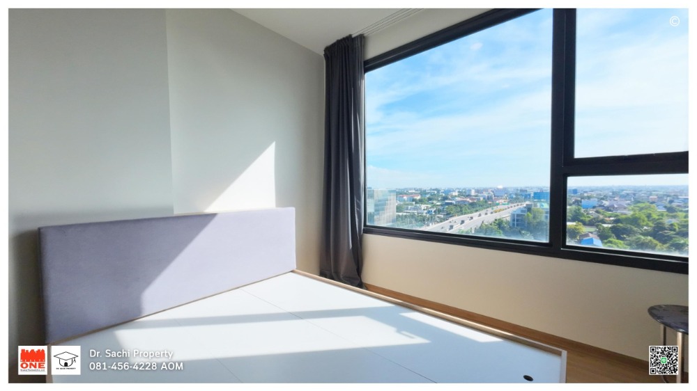 For SaleCondoKasetsart, Ratchayothin : Condo for sale Chewathai Kaset-Nawamin, 12th floor, size 33.75 sq m., only 3 minutes to Kasetsart University.