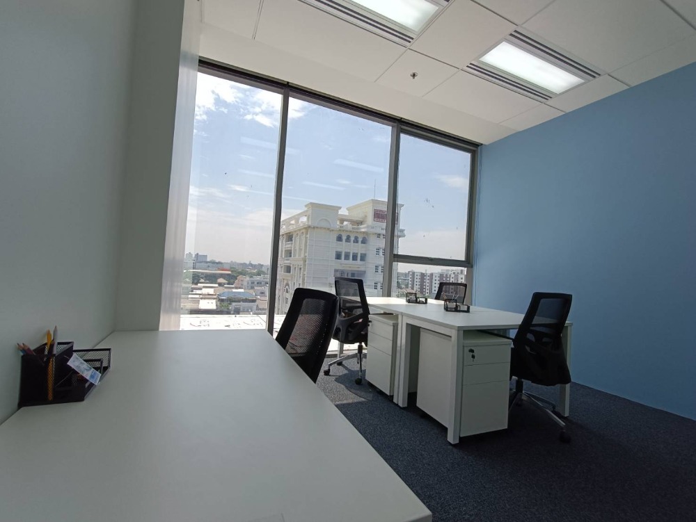 ให้เช่าสำนักงานอ่อนนุช อุดมสุข : เซอร์วิสออฟฟิศ พื้นที่สำนักงานให้เช่า อ่อนนุช บางจาก Serviced Office ตกแต่งสวย พร้อมเข้าอยู่ อาคาร สุขุมวิท ฮิลล์ ( Sukhumvit Hills Office Building ) 9 Workstations ราคาเช่า 65,390 บาท ใกล้รถไฟฟ้า BTSอ่อนนุช, BTSบางจาก