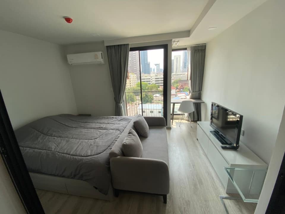 ให้เช่าคอนโดราชเทวี พญาไท : Maestro 14 Siam - Ratchathewi【𝐑𝐄𝐍𝐓】🔥ห้องโมเดิร์น เรียบง่าย วิวเมือง ใกล้BTSราชเทวี 🔥 ติดต่อไลน์ไอดี: @hacondo