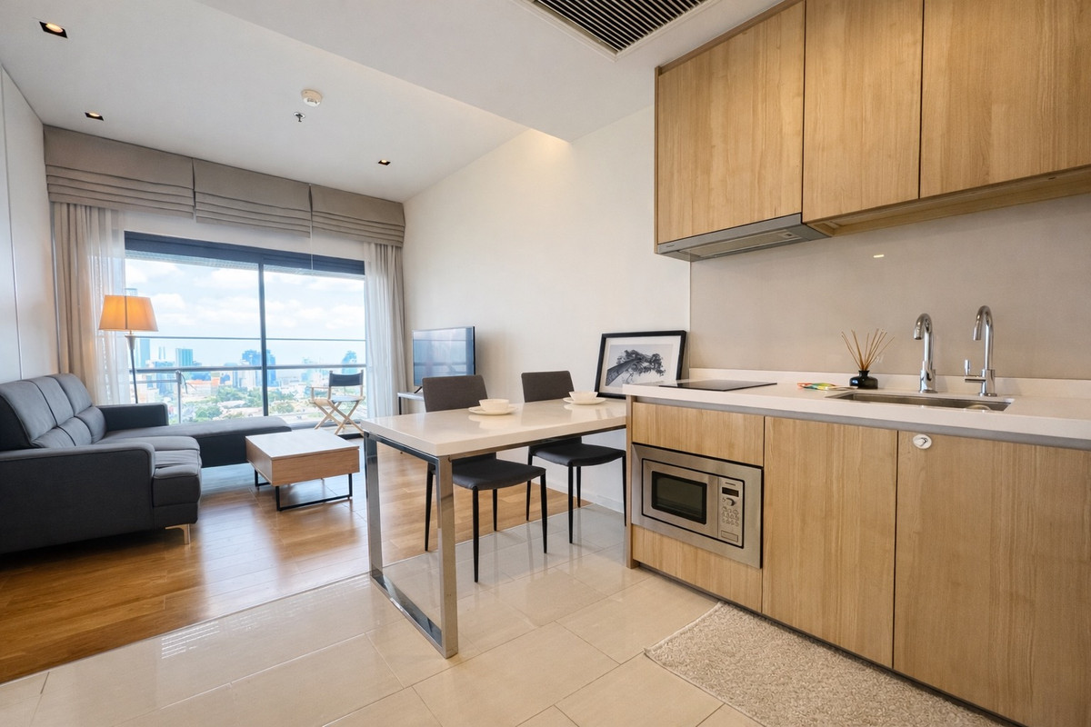 For RentCondoRama9, Petchburi, RCA : ‼️Urgent for rent🏞️Luxury condo Circle Living 📍MRT Phetchaburi 📲Contact call/Line 099-289-1569