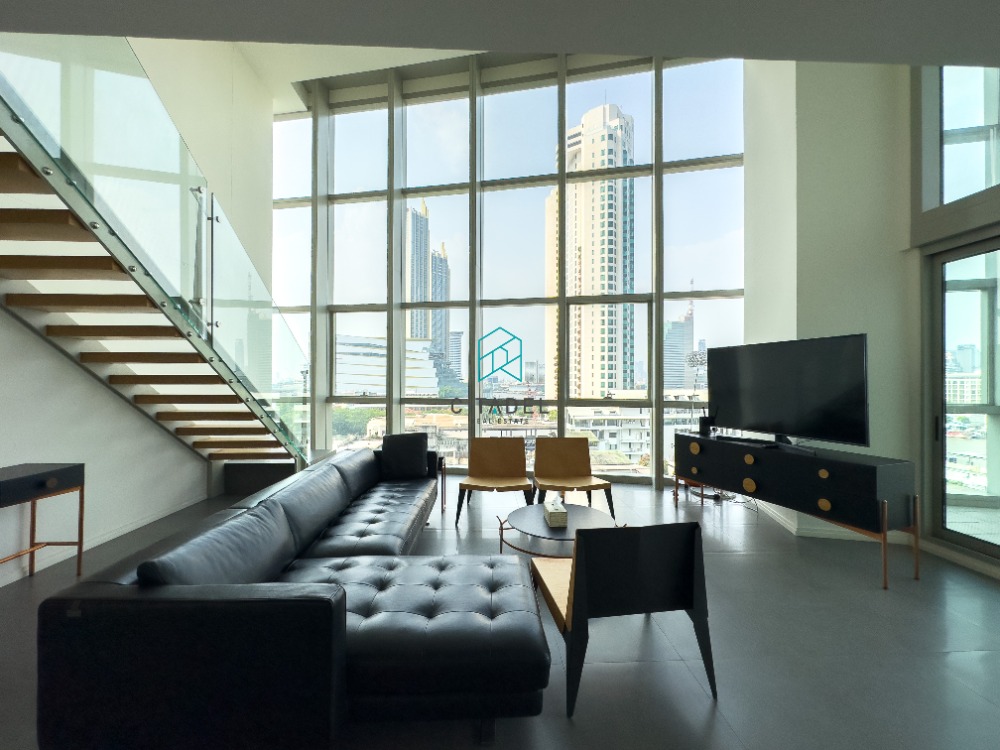 ขายคอนโดวงเวียนใหญ่ เจริญนคร : The River by Raimon Land - Hot Deal! Riverfront 4 Beds Duplex for Sale!