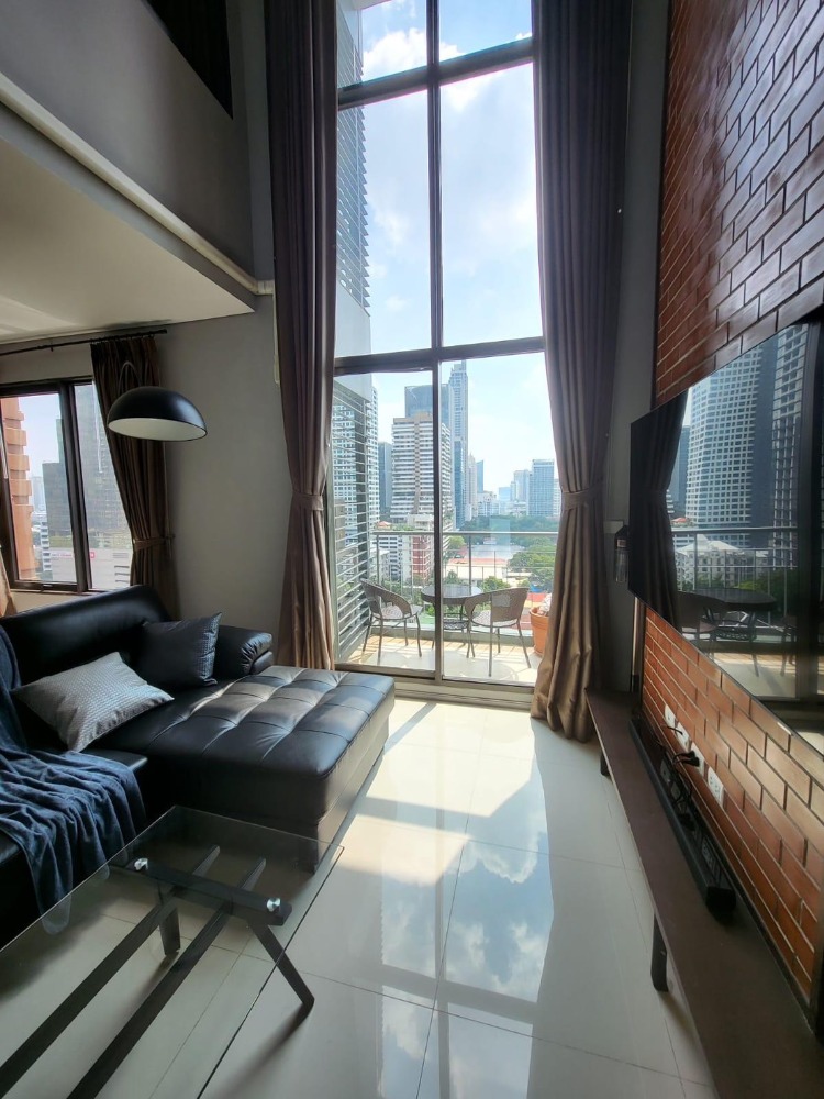 For RentCondoRama9, Petchburi, RCA : Rent :: Villa Asoke Duplex 1b2b 40,000฿ ( 80 Sqm ) mrt Phetchaburi Airport link