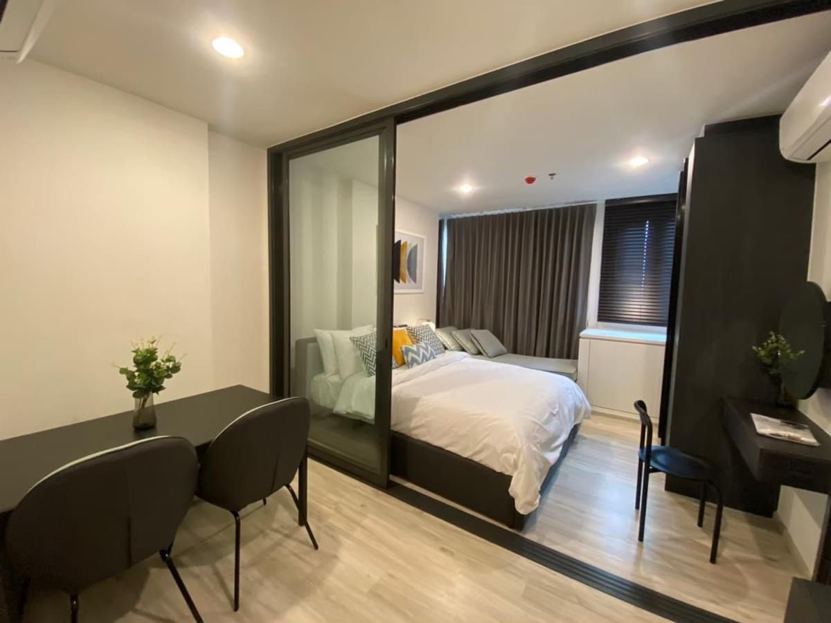 For RentCondoRatchadapisek, Huaikwang, Suttisan : 🔥🔥️Condo ready to move in immediately!!! XT Huai Khwang near MRT Huai Khwang 🟠PT2405-111CO
